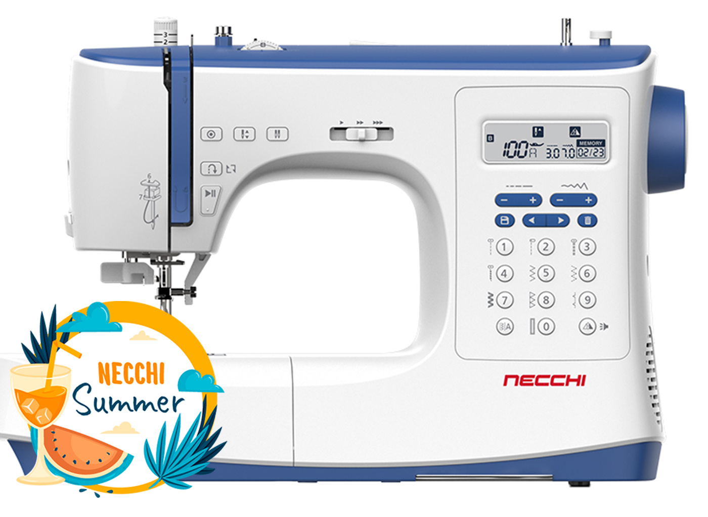Macchine Per Cucire - Necchi NC-103D - Necchi Shop Online