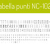 Necchi NC-102D tabella punti