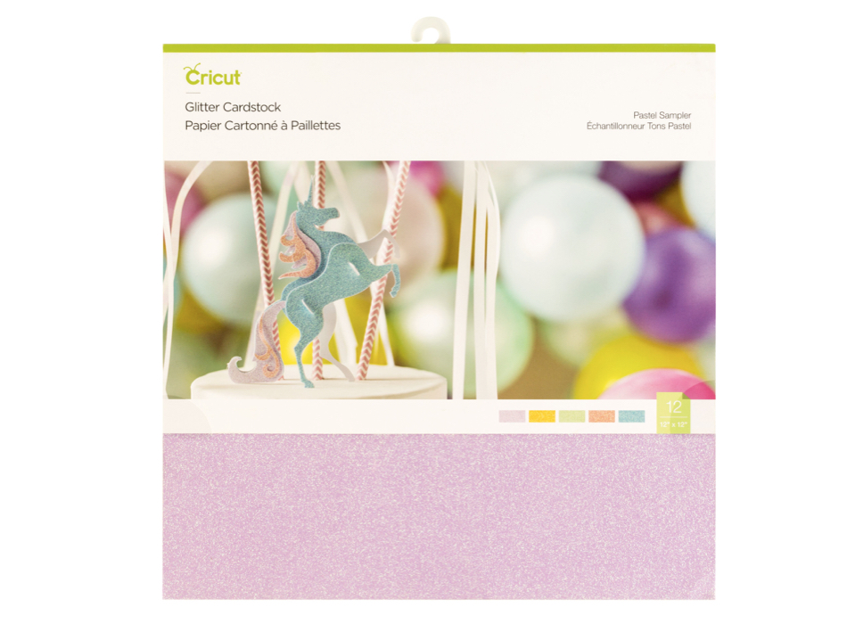 Cartoncino Glitterato Pastello Folia - 6 Fogli 300g/m² Per Lavoretti Creativi - Foto 3