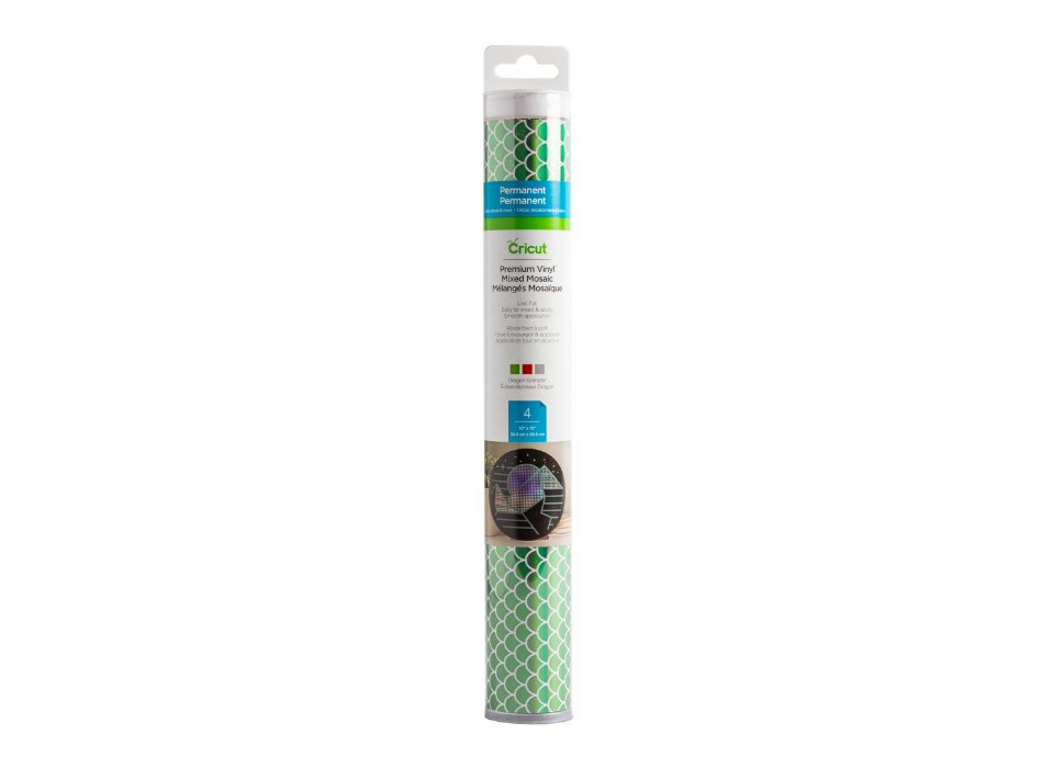 Vinile Permanente Mimetico – 12 Fogli 30,5x25,4 Cm – Adesivi Colorati Per Tazze, Decorazioni E Scrapbooking – Facile Da Tagliare E Impermeabile