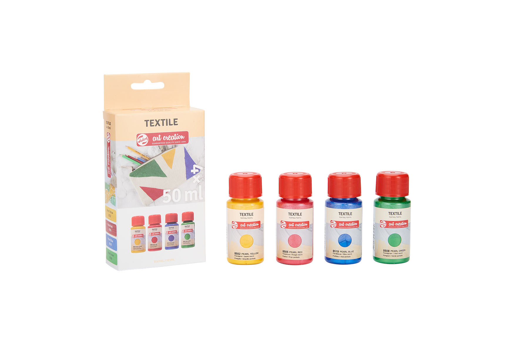 TAC Vernice per Tessuti Kit Perlati - Necchi Shop Online