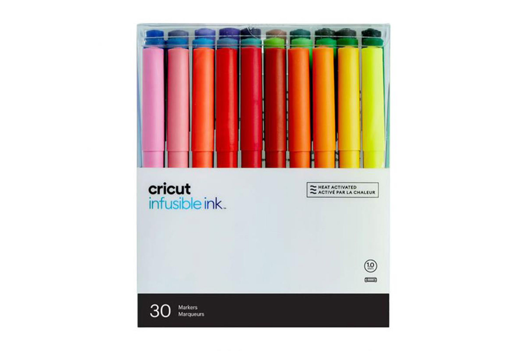 Cricut Pacco 30 Pennarelli Infusible Ink Punta Media 1.0 Collezione  Ultimate - Necchi Shop Online