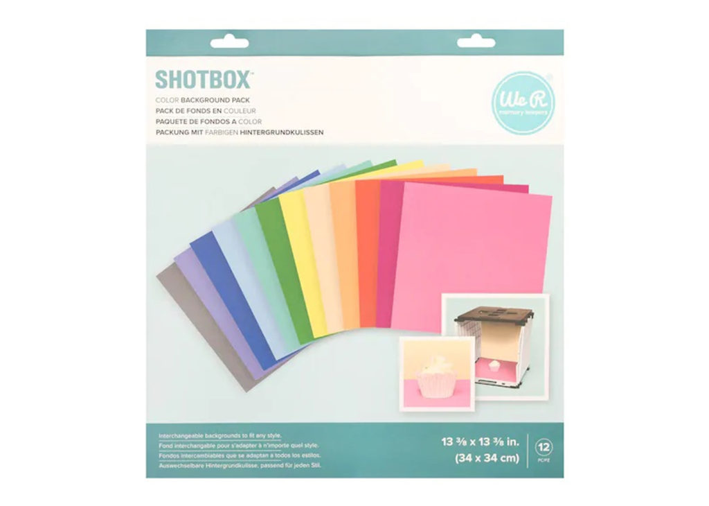 We R Memory Keepers Shotbox Pack Sfondi per Foto Necchi Shop Online