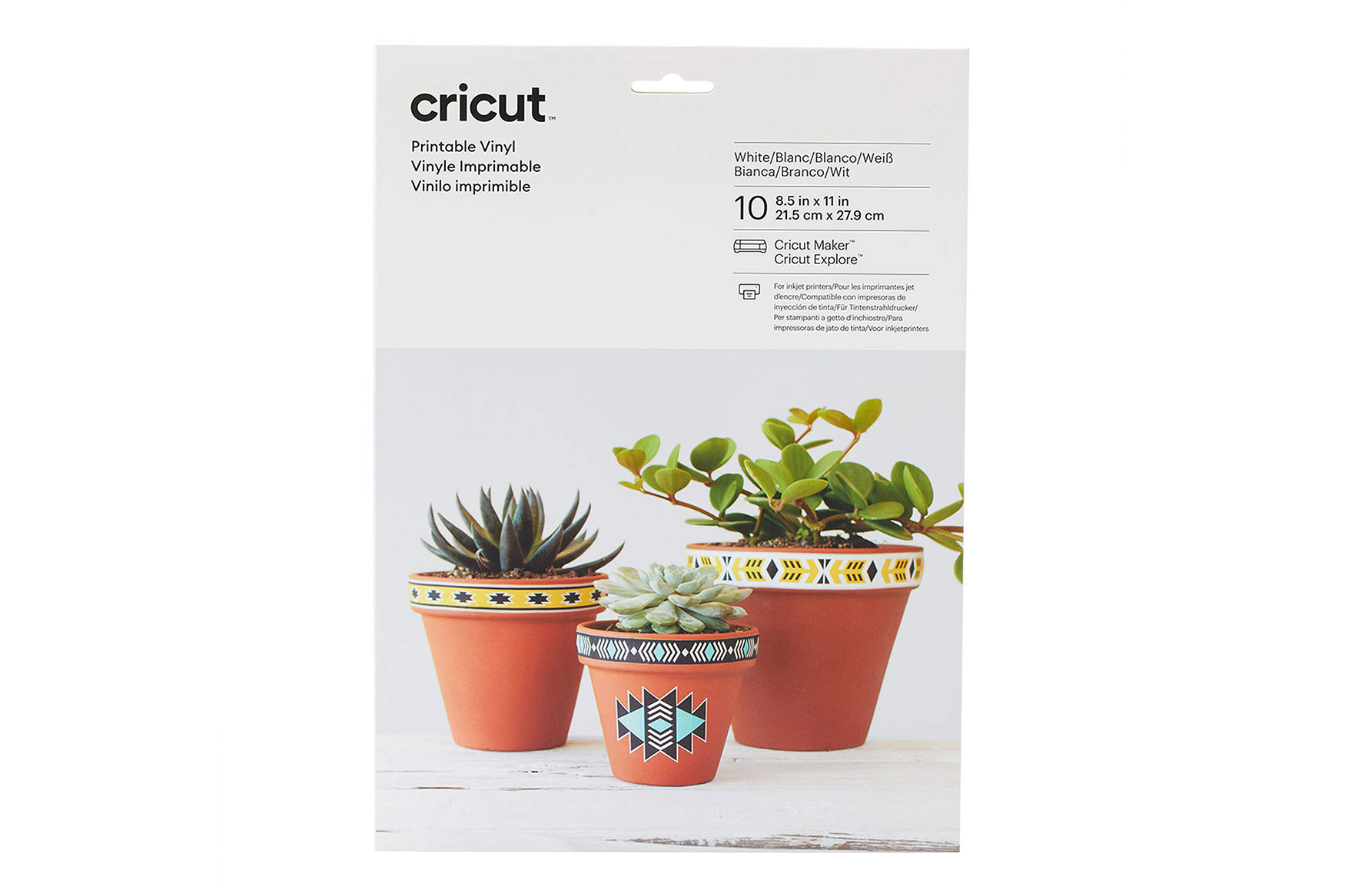 Cricut Vinile Stampabile 10 Fogli - Necchi Shop Online