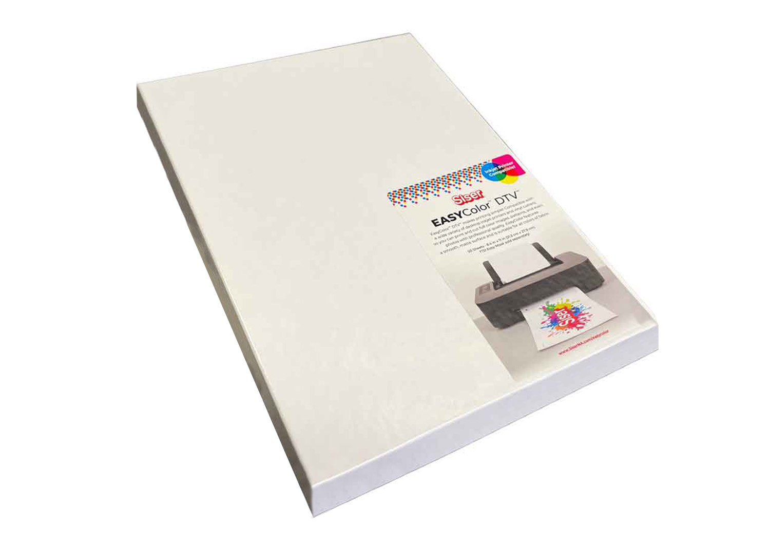Siser EasyColorDTV Termovinile Stampabile per stampanti Inkjet - 50 Fogli -  Necchi Shop Online