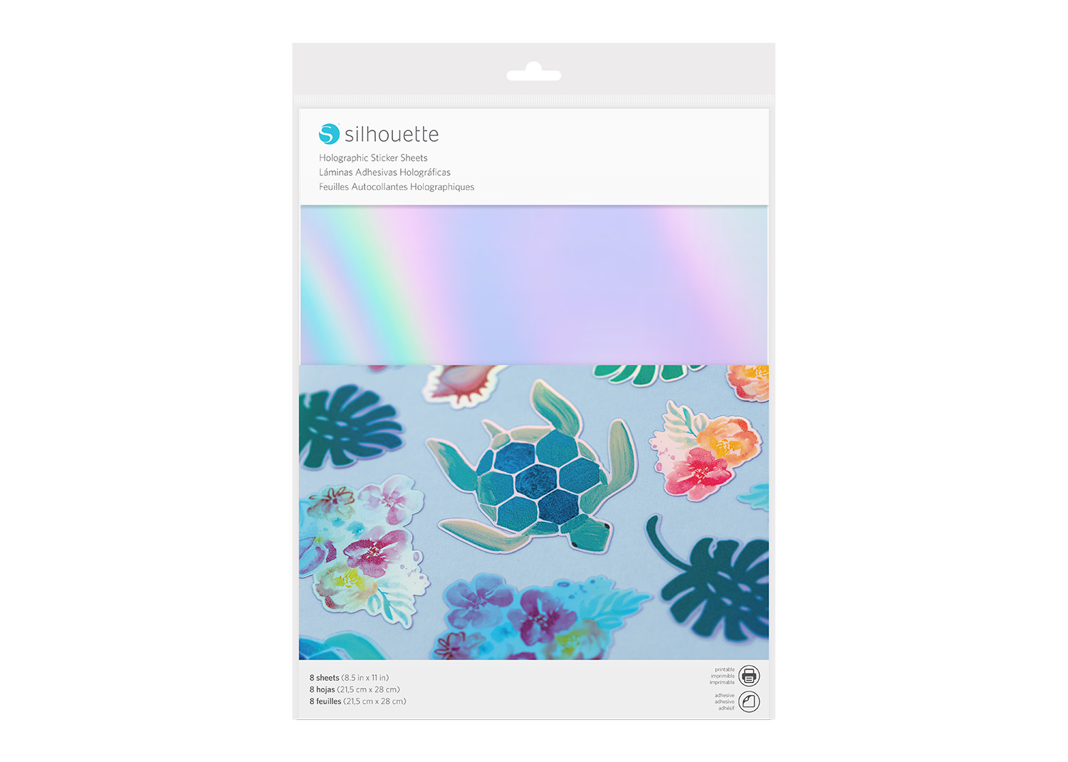 Silhouette Adhesive Stencil Sheets (6-Sheets) MEDIA-STENCIL-ADH