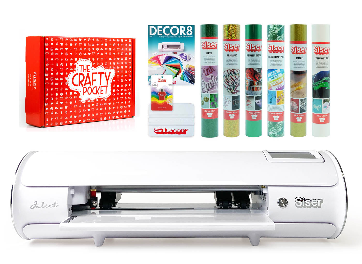 Siser Plotter da Taglio Juliet Starter Pack - Necchi Shop Online