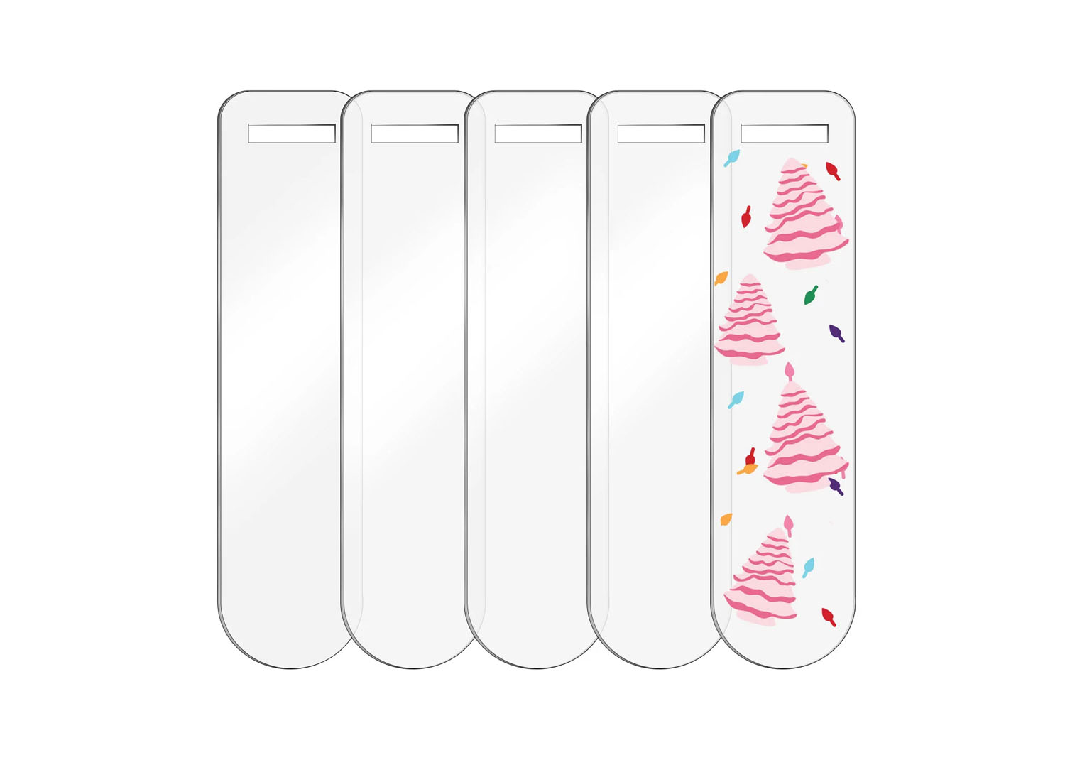 American Crafts Striscione Fai Da Te DIY Shop: 24 Bandierine In Acrilico Multicolore Con Cordicella