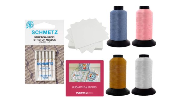 Kit Ricamo Per Principianti - 3 Set Punto Croce Con Telai E Istruzioni
