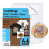 Teckwrap Carta Transfer Inkjet Glitter Blu 15pz Formato A4