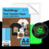 Teckwrap Carta Transfer Inkjet Fosforescente 15pz Formato A4