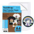 Teckwrap Carta Transfer Inkjet Glitter Verde 15pz Formato A4
