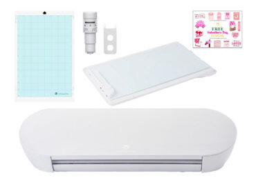 Silhouette Plotter da Taglio Portrait 4 Bianco + Tappetino Elettrostatico