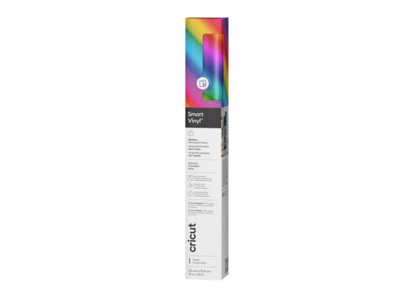 Cricut Smart Vinyl Permanente Shimmer Arcobaleno 33cmx91,4m
