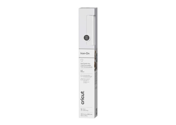 Cricut Iron-on Puff Bianco 30,5 cm x 48,3 cm