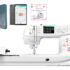 Necchi Sweet NE210 Macchina per Cucire e Ricamare in collaborazione con Eleonora Galvagno con Tablet e Software DRAWings Creative