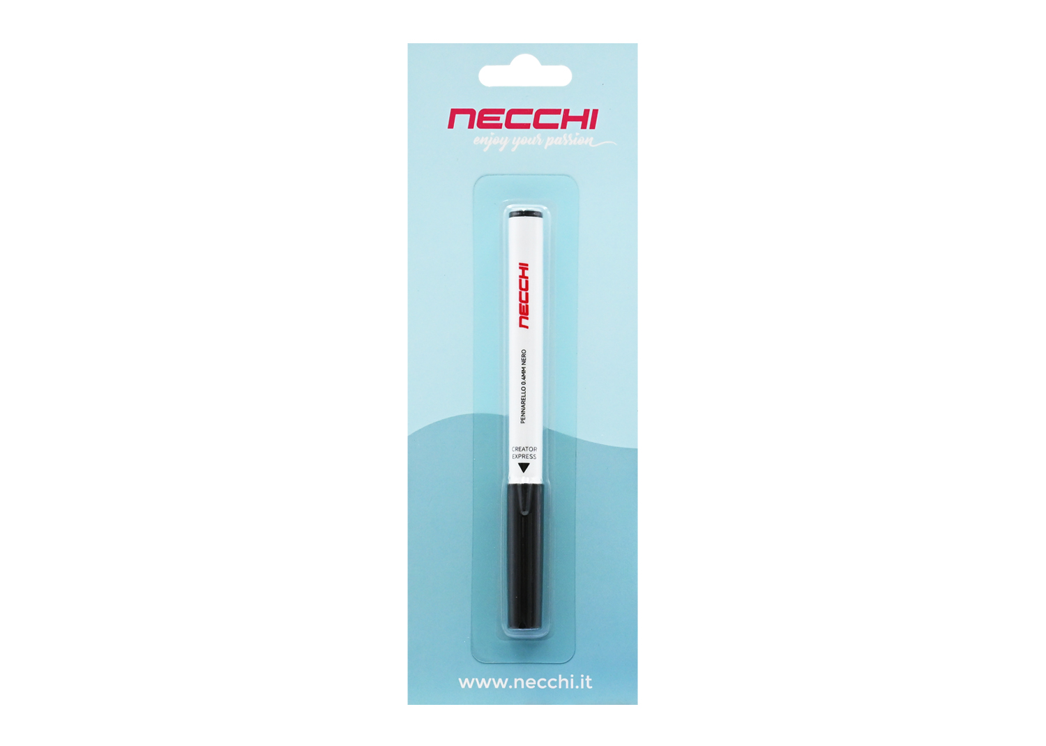 Necchi Pennarello Nero per Necchi Creator Express e Necchi Sweet Mini 0,4mm