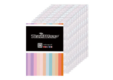 Teckwrap Laminato Olografico Cuori 15 fogli