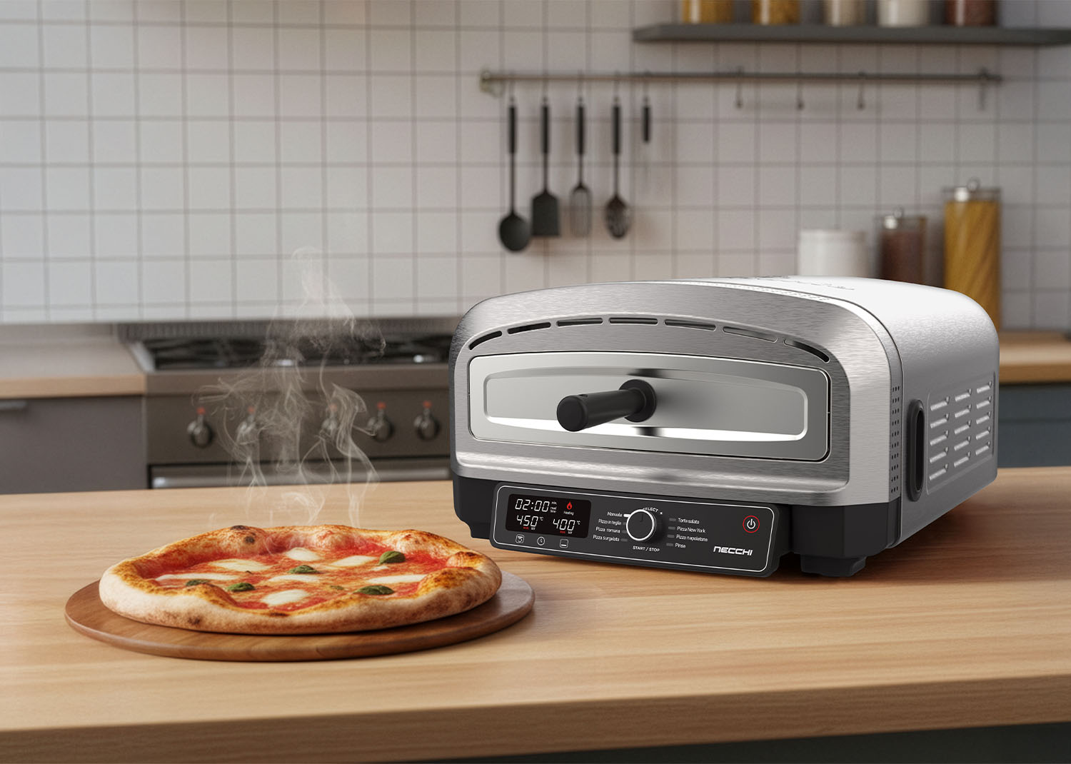 Necchi Pizza Genio Forno per Pizza