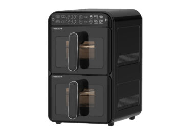 Necchi NK122 Friggitrice ad aria verticale con doppio cestello 11l