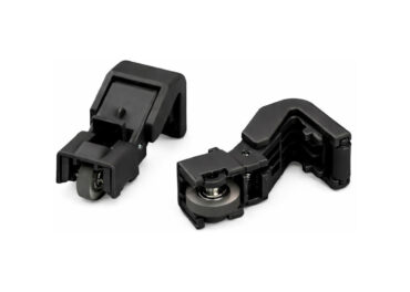 Silhouette Set di rulli di supporto Nero opaco