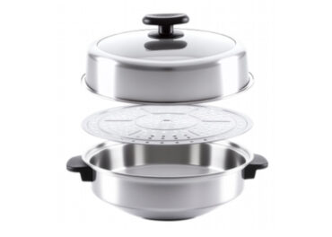 Necchi Chef Genio Set Vaporiera in Acciaio Inox