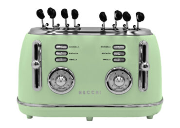 Necchi Vintage Tostapane Sandwich Verde Menta