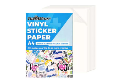 Teckwrap Carta adesiva stampabile Traslucida A4 15pz