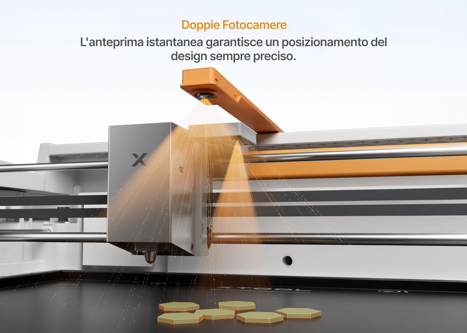 xTool M2 Macchina Laser da Taglio e Incisione Basic 10W + Purificatore SafetyPro™ AP2