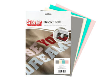 Siser Termoadesivo Brick 600 Colori Pastello 4pz 20cmx30cm