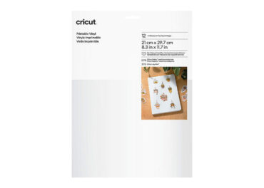 Cricut Vinile Stampabile Bianco 12pz