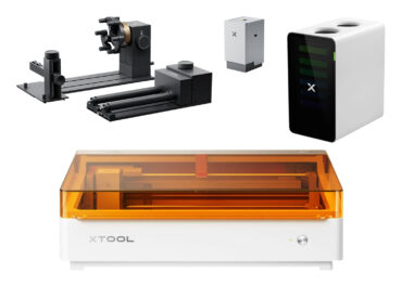 xTool M2 Macchina Laser da Taglio e Incisione con Stampa a Colori CMYK Deluxe 10W + Purificatore SafetyPro™ AP2