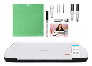 Necchi Bundle Creator Express Plotter da Taglio + Lama a Coltello + Lama Circolare per Tessuti