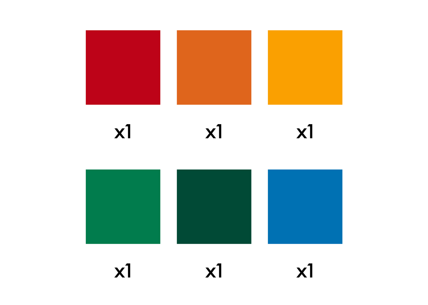 Cricut Vinile Permanente Brights Sampler 6pz