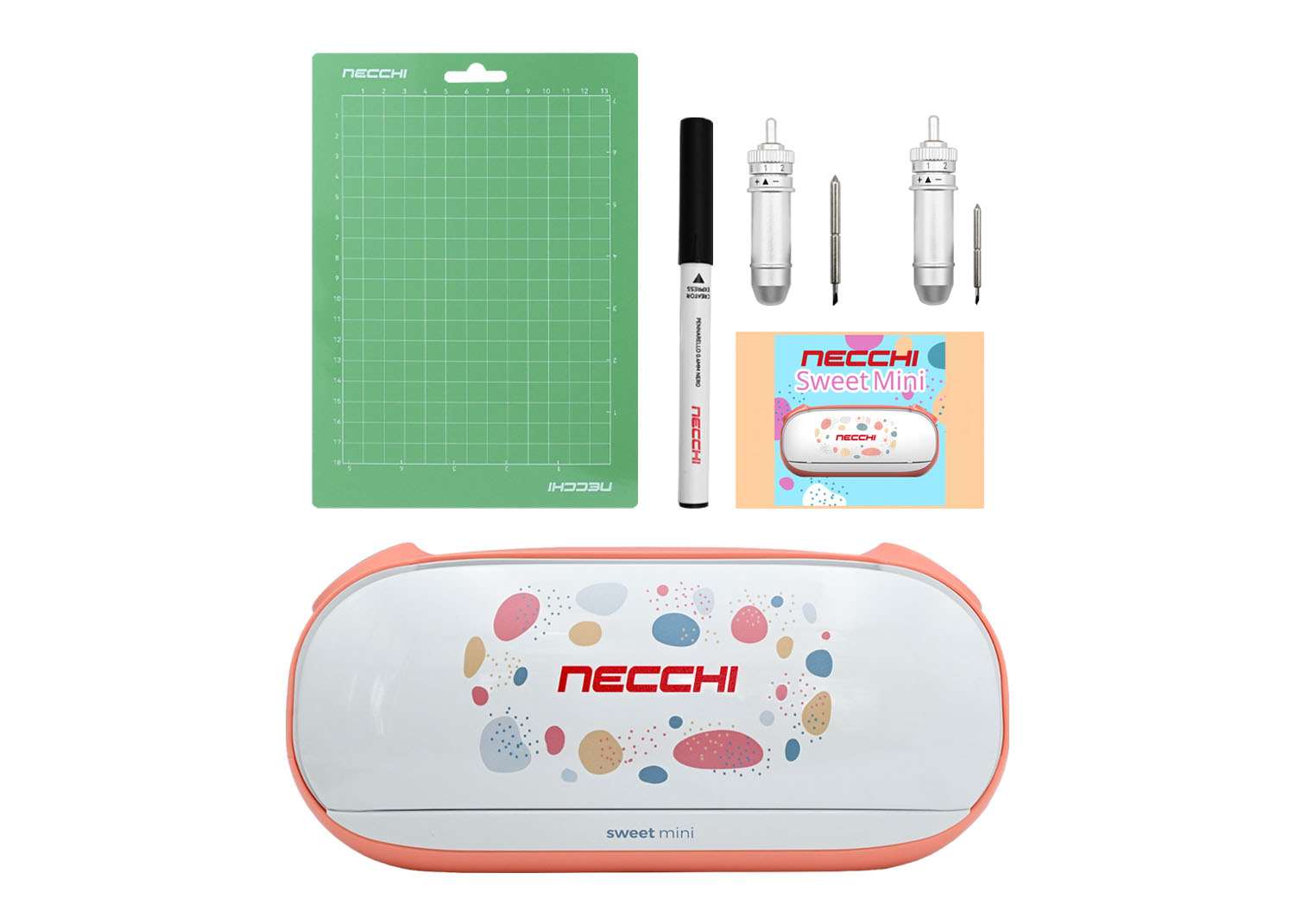 Necchi Sweet Mini Plotter da Taglio + Lama 60° con Portalama